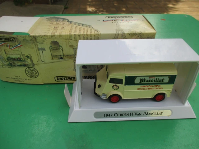 Citroën Type H Van Taittinger 1947 - Miniature Matchbox 1/43 - Boîte D'origine - Comme Neuf