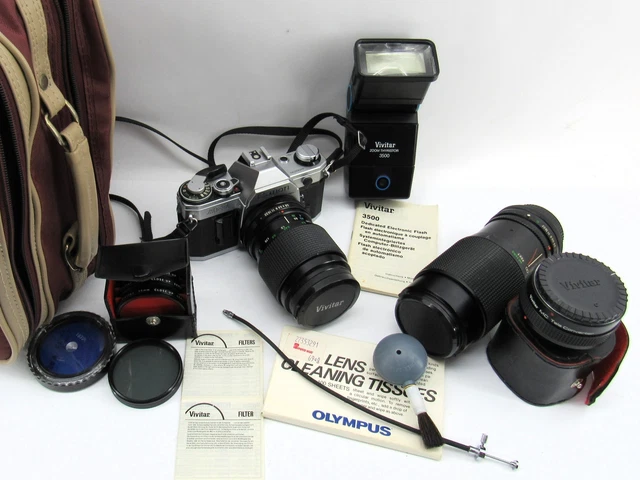 Appareil Photo Argentique Canon AE-1 Noir Avec Objectif FD 50mm F/1.4 S.S.C (Japon)