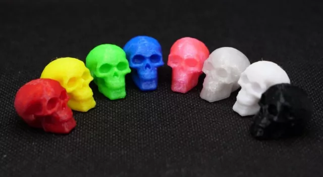 Novelty skull mountainbike bicycle mtb bike presta valve dust cap