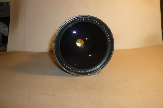 Objektiv - lens für Pentacon Six Carl Zeiss Jena Flektogon 4/50 ! - Bastlerstück 2