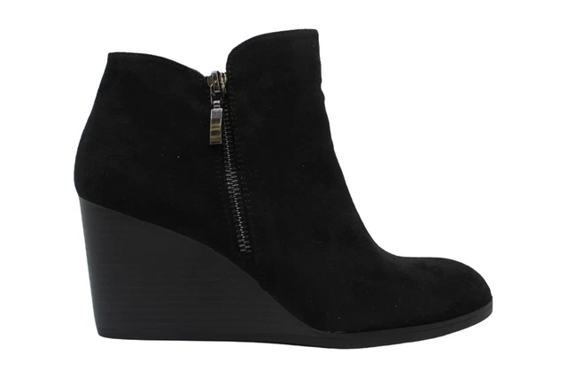 Style & Co. Womens wynonaa Suede Almond Toe Ankle Fashion Boots