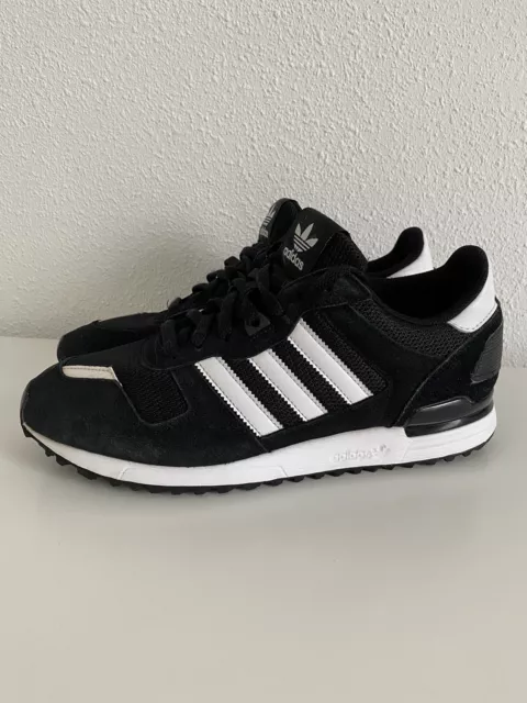 adidas Originals – ZX 700 – Schwarze Sneaker Gebraucht Wie neu Gr. 42,5 UK 8,5