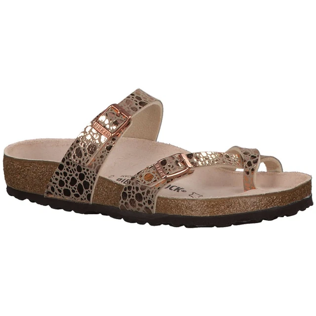 BIRKENSTOCK MAYARI METALLIC Stones Copper Womens Birko Flor Open