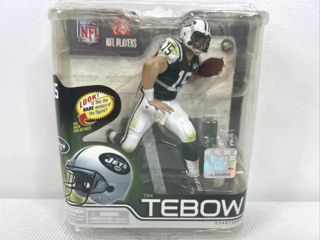Tim Tebow New York Jets Unopened McFarlane Football Action Figure NFL NEW Tim Tebow New York Jets Unopened McFarlane Football Action Figure NFL NEW
