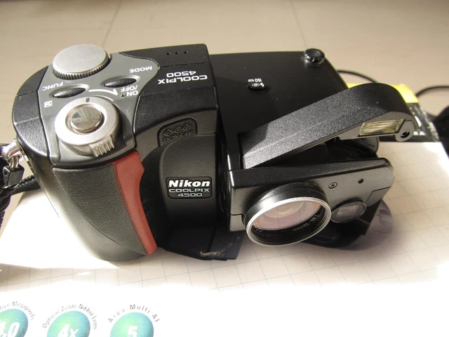 NIKON APPAREIL vintage PHOTO COOLPIX 4500 camera 2