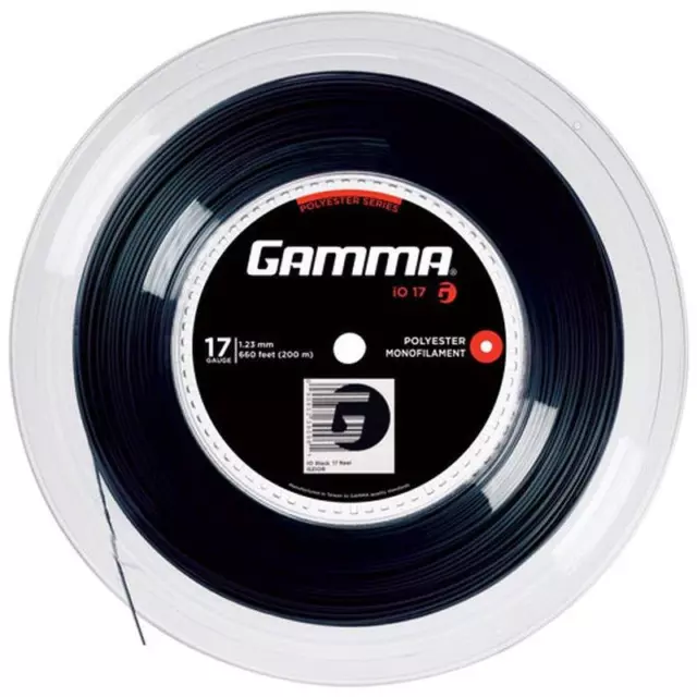 Gamma iO ( 200m Rolle ) schwarz 1,18 mm (0,41 EUR/m)