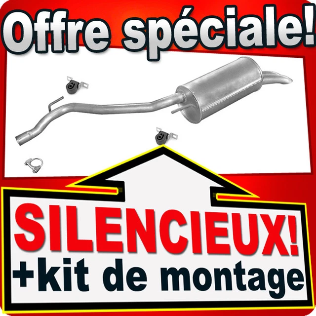 Tuyau D'échappement Central Pour VW T3 Transporter III 1.6 Diesel 1980-1990 - NEUF Kit Montage