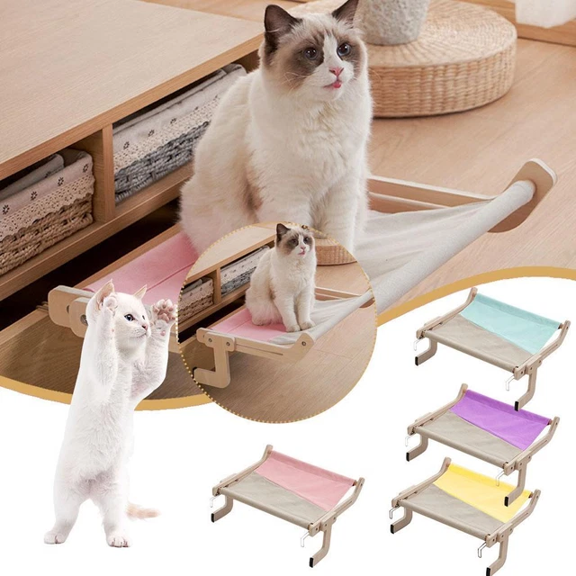 Kicten Ventana-Gatos-Cama Colgante Ventana Balcón-Gatos-Hamaca Gatos Colgantes