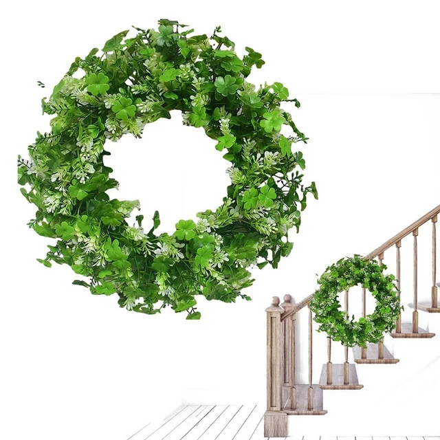 Garland Simulationskranz PE St. Patricks Tag 42CM/16.53IN Für Hochzeiten