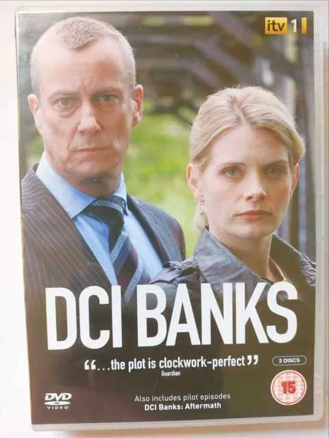 DCI Banks : Series 1 (2 DVD Set) Region 4, FREE Next Day Post from NSW