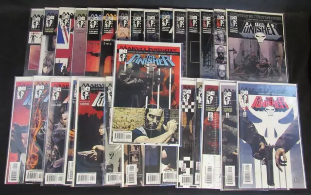 Punisher Vol. 6 (2001) Marvel Knights #1-30 Run Garth Ennis VF/NM to NM PX123