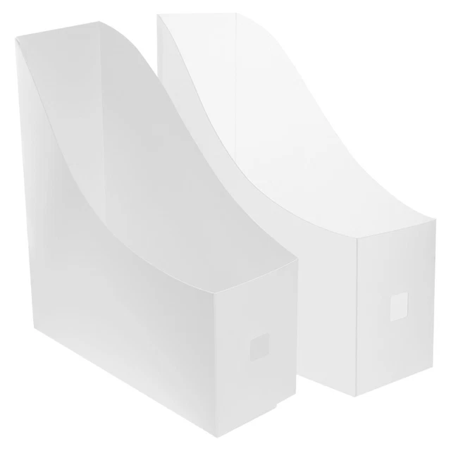 2 pz scatola di archiviazione file organizzatore documenti verticale desktop verticale uso studente