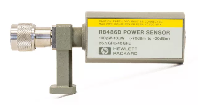 HP Agilent Keysight R8486D Power sensor -70 -20dBm 26.5 40 GHz UG-599/U WR28