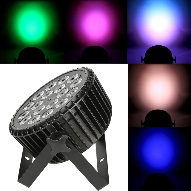 270W RGBWA UV LED Par Light DMX Stage Lighting Aluminum DJ PAR 64 Beam Lights
