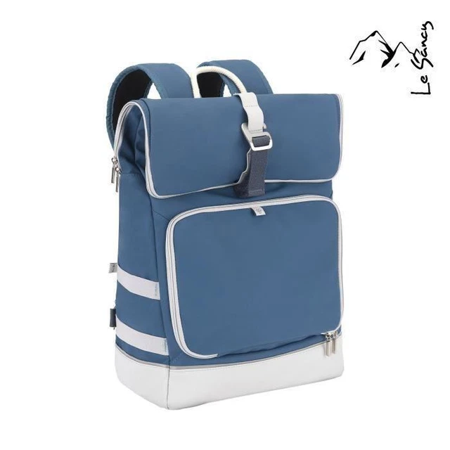 Babymoov Sac a dos a langer Le Sancy. Capacité ajustable 26 a 36L. Bleu