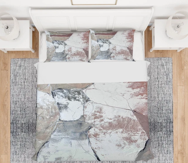 3D Elegante Stile H9287 Cuscini Letto Copripiumone Skromova Marina Erin
