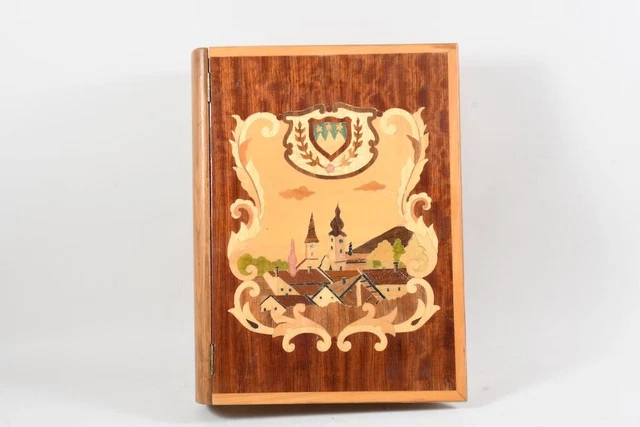 L85H16- Unbuch Schatulle Holz furniert