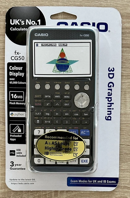 Calcolatrice Grafica Casio FX-CG50 A Colori - Per Scuola E Università, Senza CAS - Foto 9