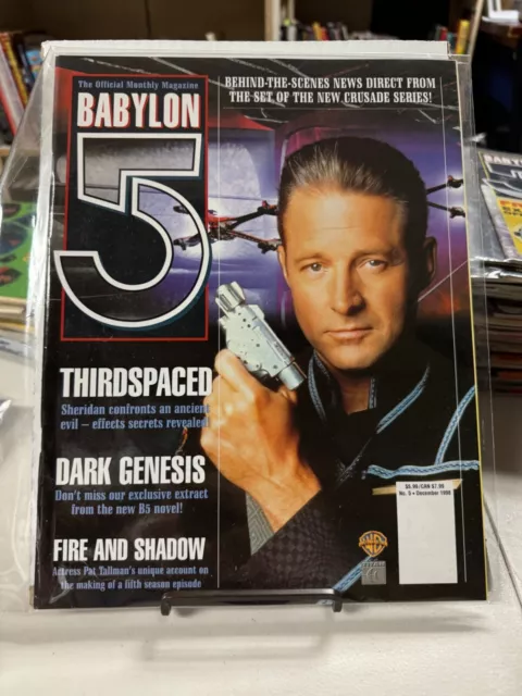 Babylon 5 The Official Monthly Magazine December 1998 Vol 2 No 5 Sheridan