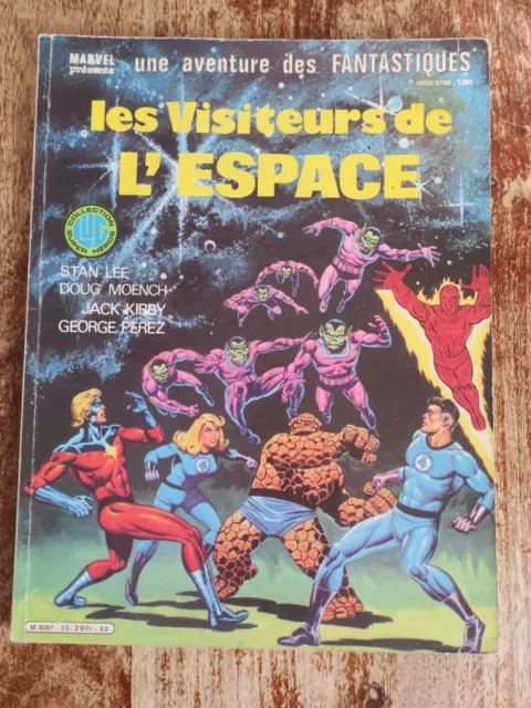 Une Aventure Des Fantastiques  N° 35 - Les Visiteurs De L'espace