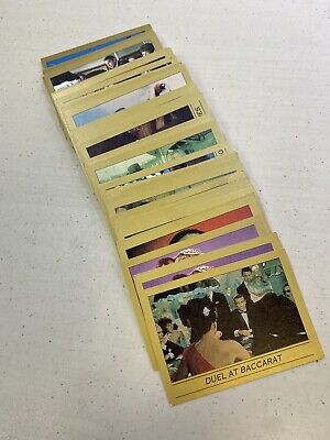 Lot of 75 Misc. Vintage James Bond 007 Series 1 Eclipse 1993 Trading Cards