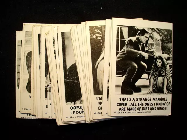 1964 Leaf THE MUNSTERS gray back cards QUANTITY U PICK READ DESCRIPTION FIRST