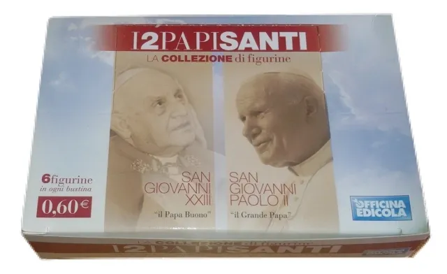 Saints Pope John XXIII John Paul II Box 40 Packs Stickers