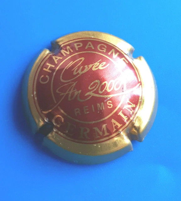 capsule de champagne AN 2000 H. GERMAIN  J. N° 38  QUART ( 26 mm )