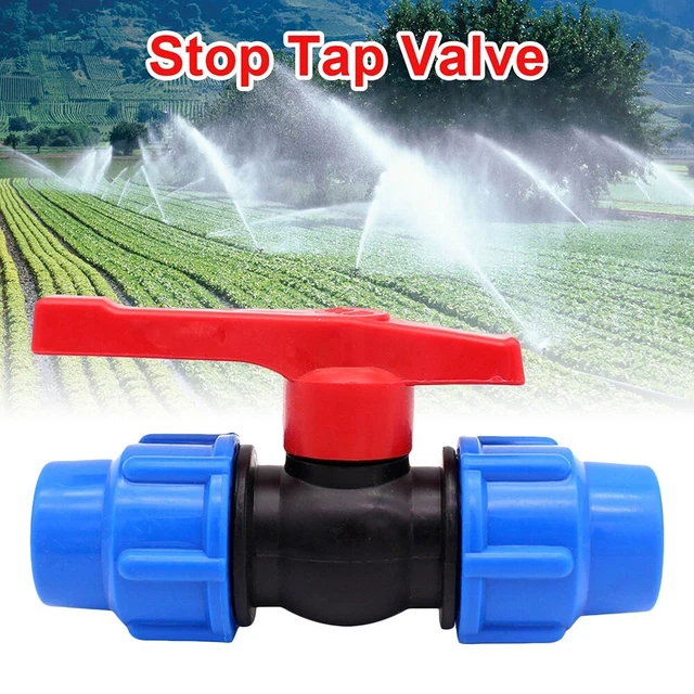 Valvola A Sfera Per Piscina - 1 1/4" Filettatura, Con 2 Ugelli Per Tubo Da 32 Mm - Foto 6