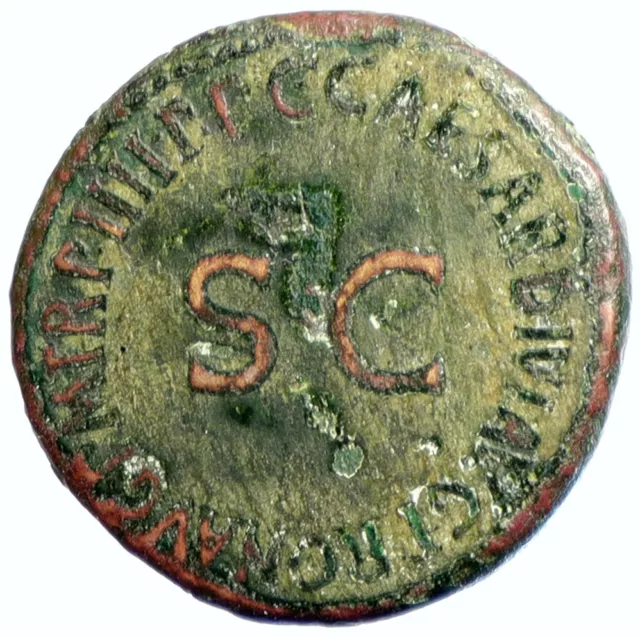 NERO & DRUSUS Caesars on Horse Authentic Ancient Rome Genuine Roman Coin i105505