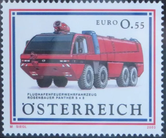 Österreich ANK 2469 SM - Sondermarke - Feuerwehrauto Panther ** postfrisch MNH