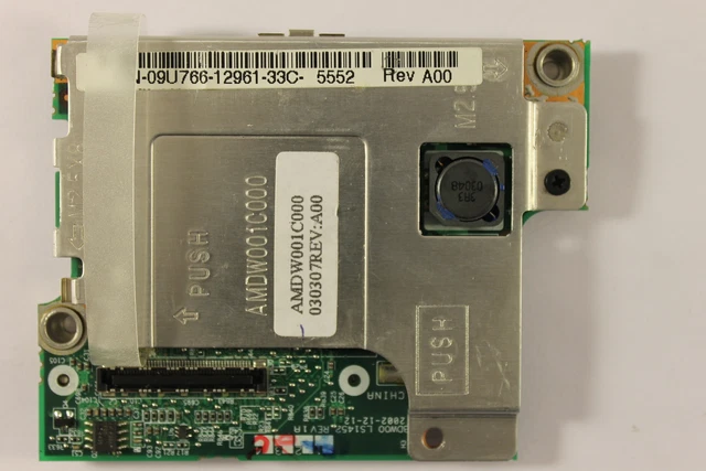 Dell Inspiron 5100 Video Graphics Card GPU 9U766 Mobility Radeon 7500 16MB