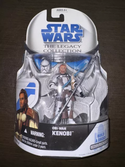 Hasbro Star Wars The Legacy Collection General Obi-Wan Kenobi Action Figure