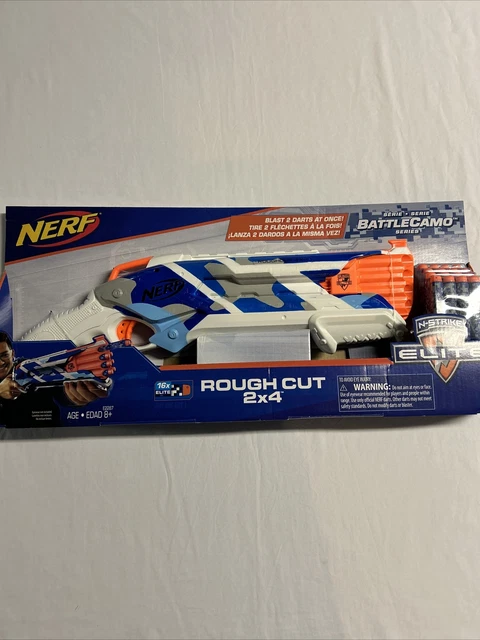 NERF N-STRIKE ELITE - Battle Camo Series - Rough Cut 2x4 - Toy - NIP £ ...