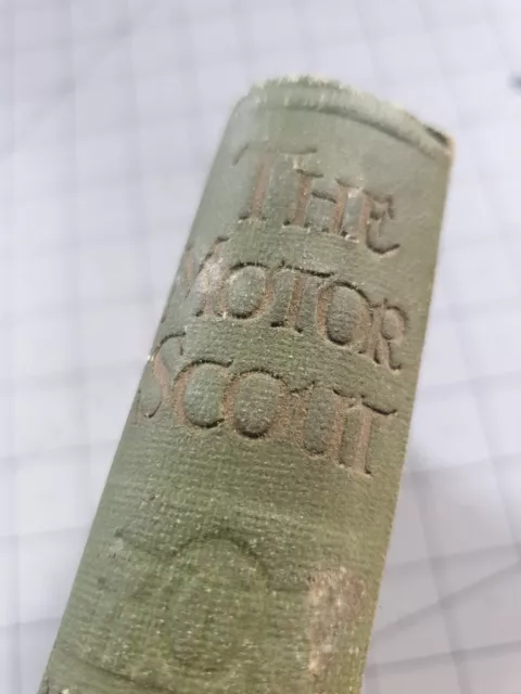The Motor Scout Herbert Strang 1917 Hardback Book 2