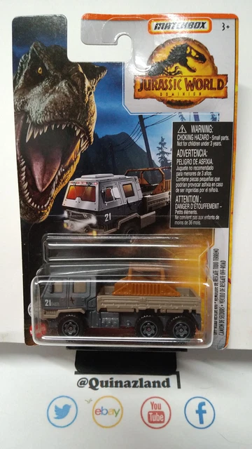MATCHBOX 2022 JURASSIC world Off road rescue rig (NP25) EUR 5,00 ...