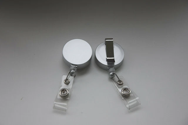 2 Set Schlüsselanhänger Aufrollmechanismus JOJO Gürtelclip Ausziehbar