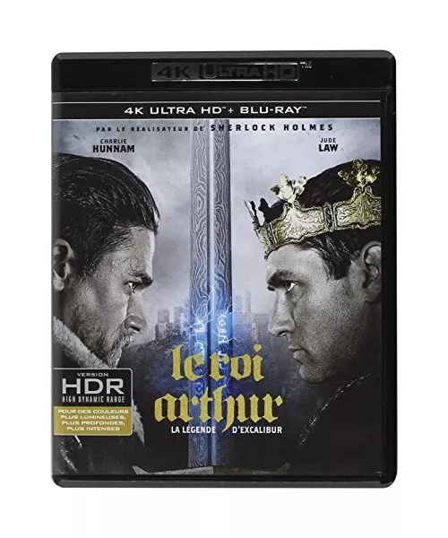 Le roi arthur, la légende d'excalibur 4k ultra hd [Blu-ray] [FR Import], Hunnam