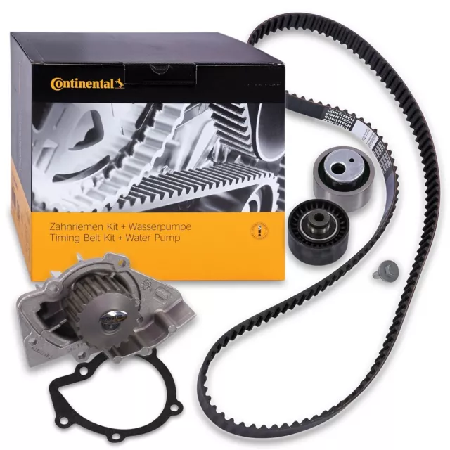 Contitech Timing Cam Belt Kit + Water Pump For Peugeot 206 2.0 00-