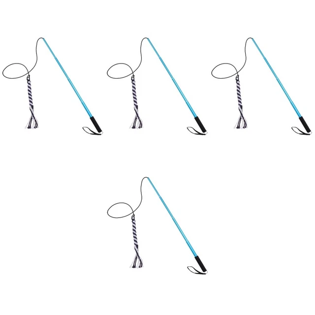 4 pcs Hund Spielzeug Tragbare Lustige Übung Pol Stick Für Hunde