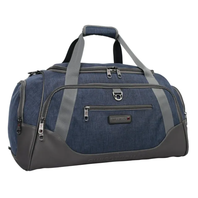 New SwissTech Excursion Blue 24" Travel Duffel Bag 24"L x 12" h x 13" d Luggage