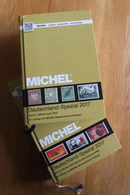 ~~~  Michel Deutschland Spezial Katalog 2017  Band 1 + 2  ~~~