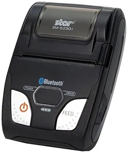 Star Micronics SM-S230i Mobile Portable Thermal Printer (Uber Eat)