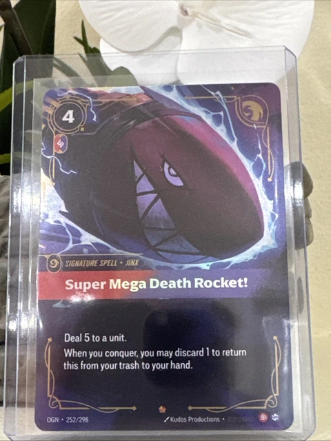 RIFTBOUND TCG: SUPER Mega Death Rocket! 252/298, Origins, Epic Rarity £ ...