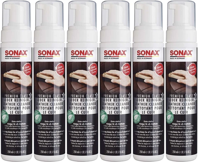 Detergente pelle Sonax PREMIUM CLASS 250 ml set 6 pezzi 02811410