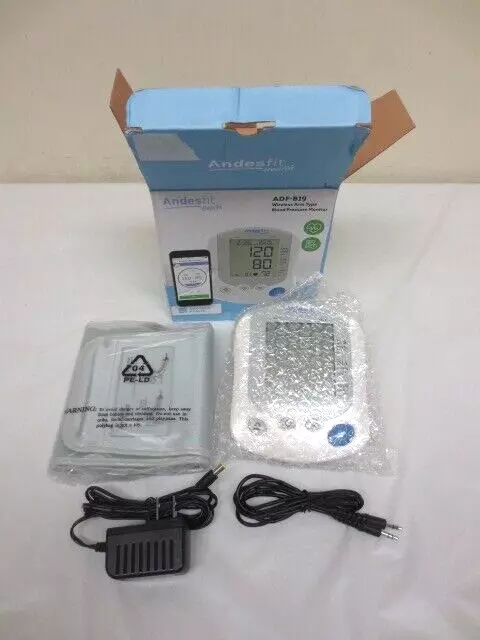 Monitor de presión arterial inalámbrico tipo brazo Andesfit Health ADF-B19