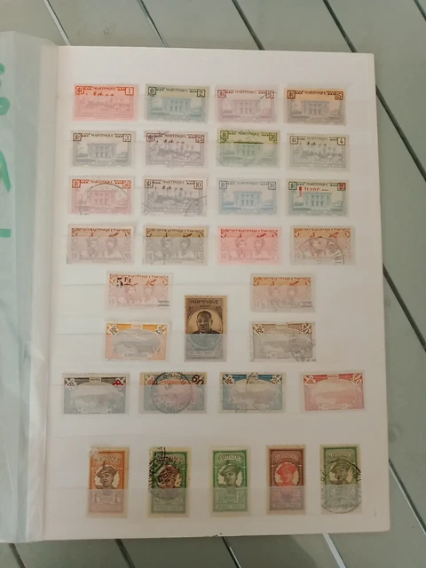 Lot De 42 Timbres Oblitérés Colonies Françaises – Rares Et Divers – France