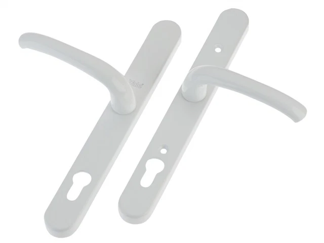 Yale Schlösser Retro Türgriff PVCu poliert PVD weiß Oberfläche YALPPVCRHWH