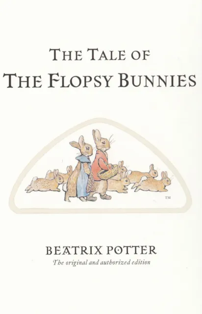 (P121x) Postcard Beatrix Potter The Tale of the Flopsy Bunnies