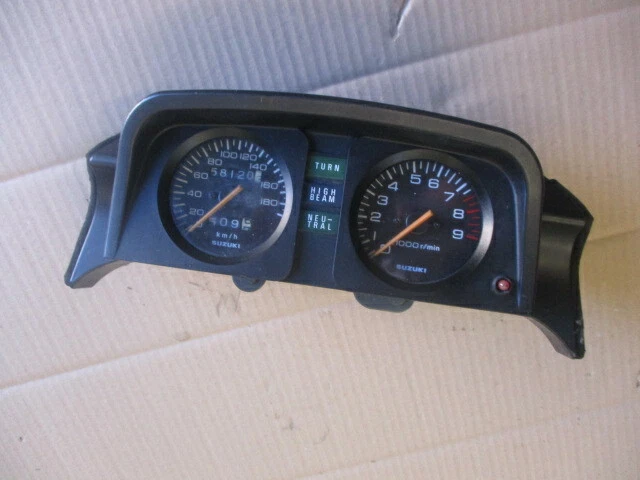 Plaque arrière de bloc compteur compte tours pour Suzuki 125 TSX - SF13A